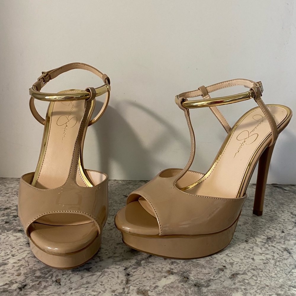 Jessica Simpson high heels